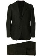 Les Hommes Classic Two Piece Suit - Black