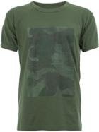 Myar Camouflage Box Print T-shirt - Green
