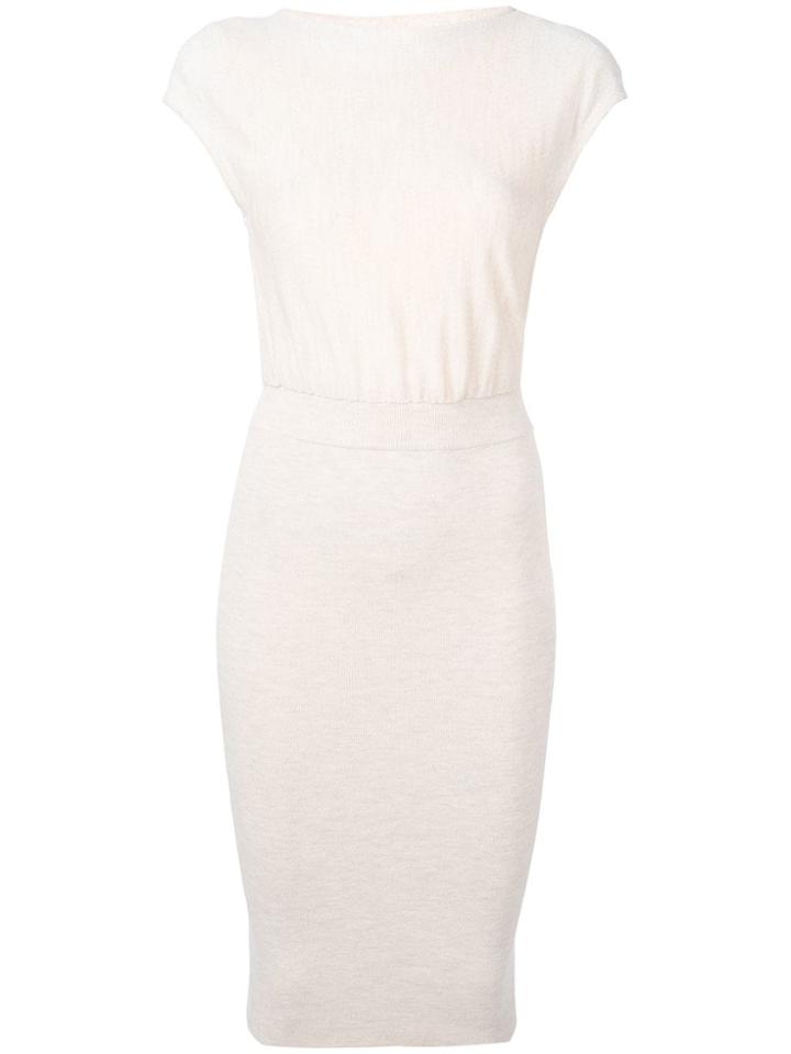 Alice+olivia Jersey Dress - Neutrals