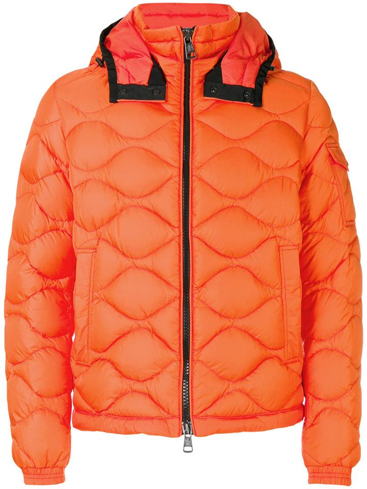 Moncler - Morandieres Padded Jacket - Men - Feather Down/polyamide/feather - 1, Yellow/orange, Feather Down/polyamide/feather