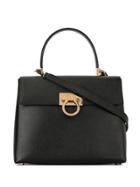 Salvatore Ferragamo Pre-owned Gancini Shoulder Bag - Black