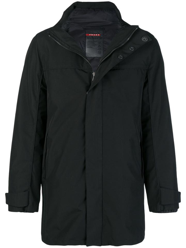 Prada Utility Coat - Black