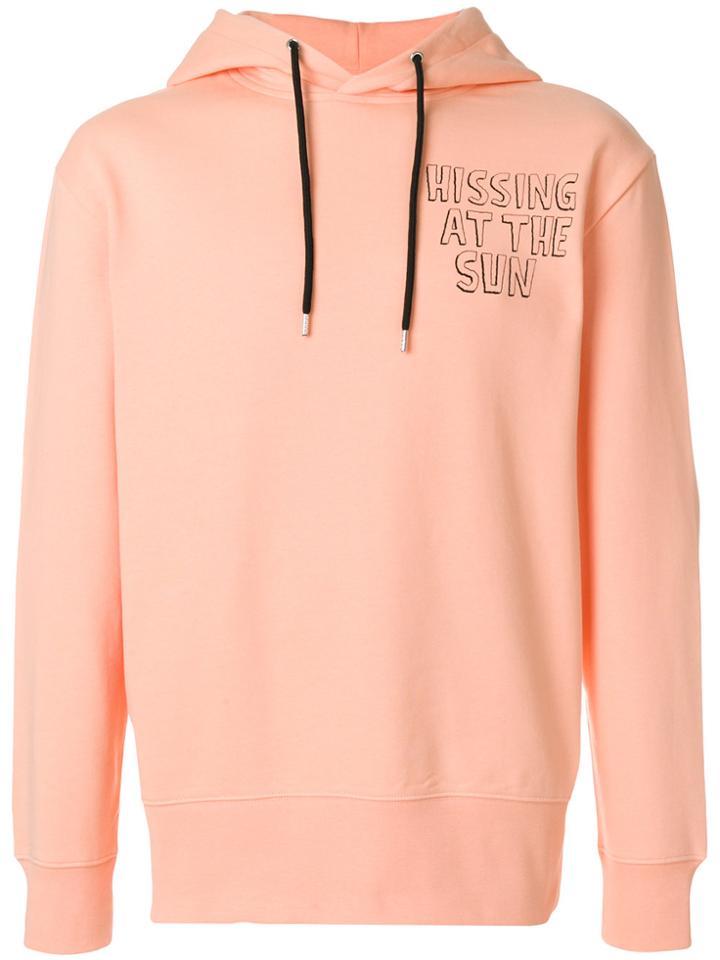 Mcq Alexander Mcqueen Hissing At The Sun Hoodie - Yellow & Orange