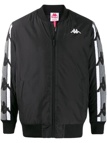 Kappa Authentic Brushi Bomber Jacket - Black