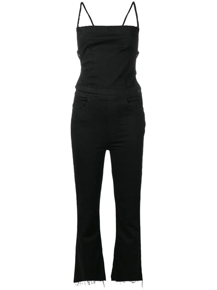 Mother Spaghetti Strap Jumpsuit - Black