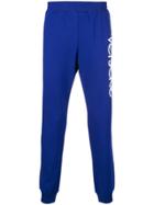 Versace Logo Track Pants - Blue