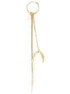 Wouters & Hendrix Gold 18kt Yellow Gold 'spike, Claw And Pearl'