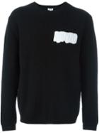 Kenzo Logo Patch Ribbed Jumper