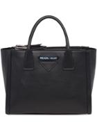 Prada Prada Concept Calf Leather Bag - Black