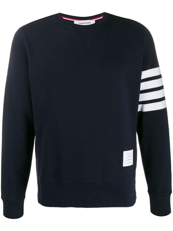 Thom Browne 4-bar Sweatshirt - Blue