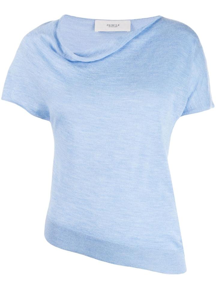 Pringle Of Scotland Light Knit Top - Blue
