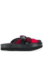 Woolrich Plaid Slippers - Black