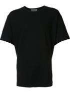 Yohji Yamamoto Rear Print T-shirt, Men's, Size: 3, Black, Cotton