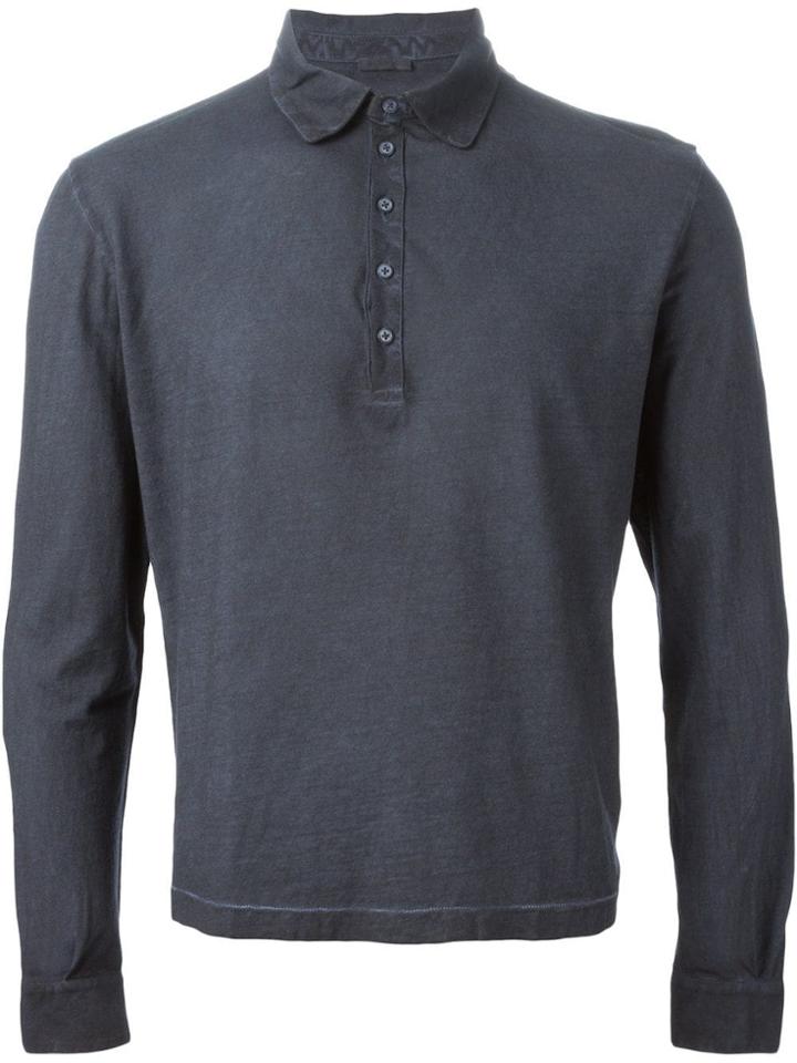 Massimo Alba 'ischia' Polo Shirt - Blue