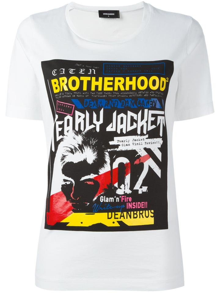 Dsquared2 Liza Fit T-shirt - White