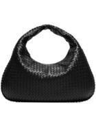 Bottega Veneta Hobo Leather Shoulder Bag - Black