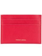 Mansur Gavriel Classic Card Holder - Red