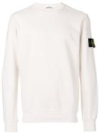 Stone Island - Crew Neck Sweater - Men - Cotton - Xl, Nude/neutrals, Cotton