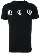 Mcq Alexander Mcqueen Goth Logo T-shirt, Men's, Size: Xl, Black, Cotton