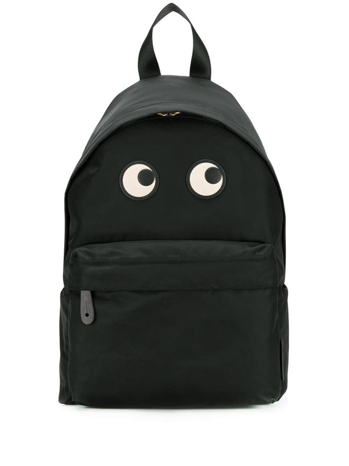 Anya Hindmarch Eye Print Backpack - Black