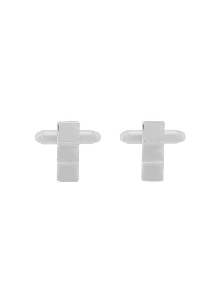 Northskull Layers Cufflinks - Silver