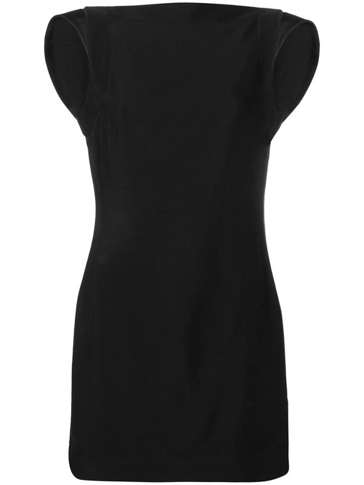 Calvin Klein 205w39nyc Open Back Mini Dress - Black