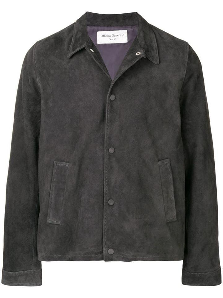 Officine Generale Coach Jacket - Grey