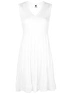 M Missoni Fitted V-neck Dress - White