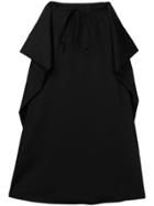 Lemaire Drawstring Waist Skirt - Black