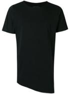 Alchemy Asymmetric Hem T-shirt - Black