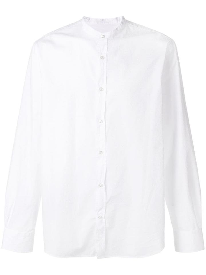 Officine Generale Madarin-collar Shirt - White