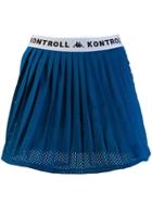 Kappa Kontroll Pleated Mesh Skirt - Blue