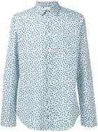 Ps Paul Smith Floral Print Shirt - White