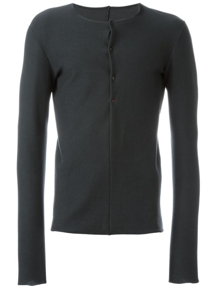 Ma+ - Buttoned Neck Jumper - Men - Cotton - 48, Grey, Cotton