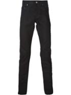 Saint Laurent Classic Slim Jeans, Men's, Size: 32, Black, Cotton/spandex/elastane