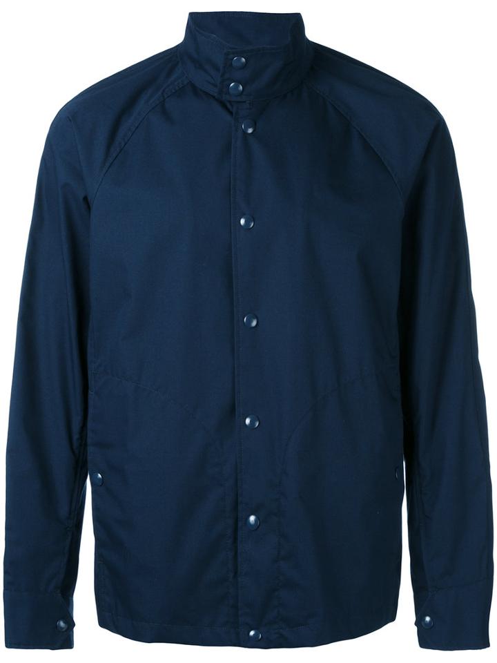 Sempach - Lampe Windbreaker Jacket - Men - Cotton/linen/flax/polyester/polyurethane - Xl, Blue, Cotton/linen/flax/polyester/polyurethane