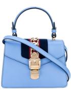 Gucci - Sylvie Clutch Bag - Women - Leather - One Size, Blue, Leather