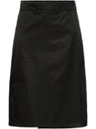 Prada Knee-length Wrap Skirt - Black