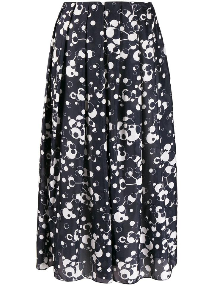 Katharine Hamnett London Pleated Skirt - Blue