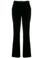Etro Crushed Velvet Suit Trousers - Black