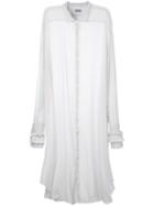 Elena Dawson - Shirt Dress - Women - Silk - M, Women's, Nude/neutrals, Silk