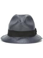 Emporio Armani Strap Hat, Men's, Size: 58, Blue, Cellulose/polyester/acrylic