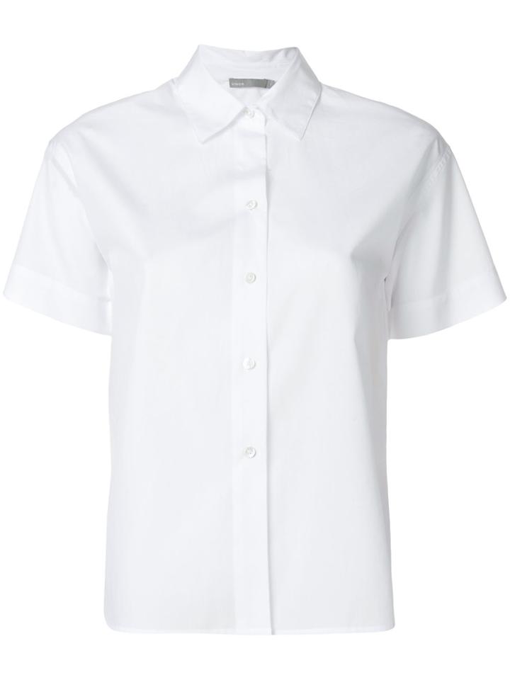 Vince Half Sleeve Shirt - White