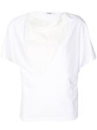 Chalayan Short-sleeve Blouse - White