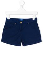 Fay Kids - Denim Shorts - Kids - Cotton/elastodiene - 8 Yrs, Blue