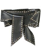 Philosophy Di Lorenzo Serafini Studded Belt, Women's, Size: Medium, Black, Leather