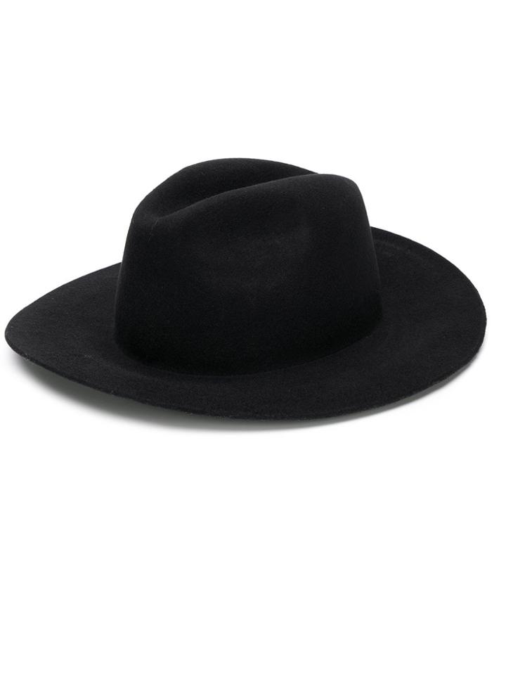 Etro Wide Brim Hat - Black