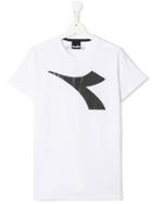 Diadora Junior Logo T-shirt - White
