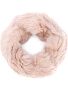 Yves Salomon Accessories - Neck Scarf - Women - Rabbit Fur - One Size, Nude/neutrals, Rabbit Fur