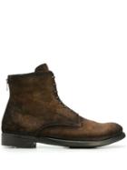 Officine Creative Hive Lace-up Boots - Brown